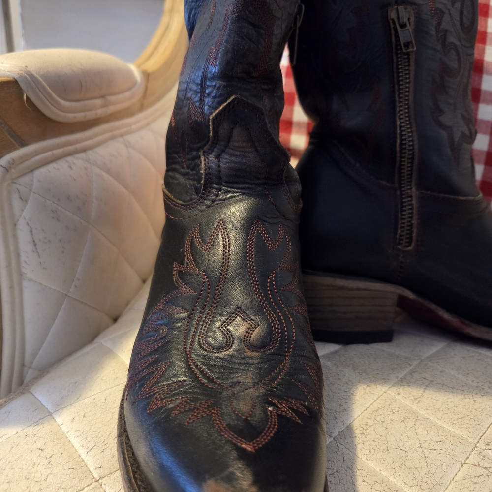 Freebird Wilson Womens' Western/ Cowgirl Leather Boots - Picture 3 of 11